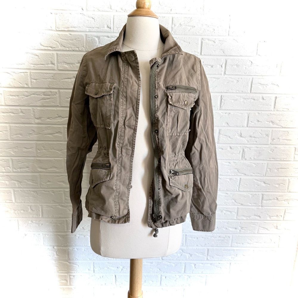 J. Crew Classic Twill Chino Women’s Utility Jacket Size XS